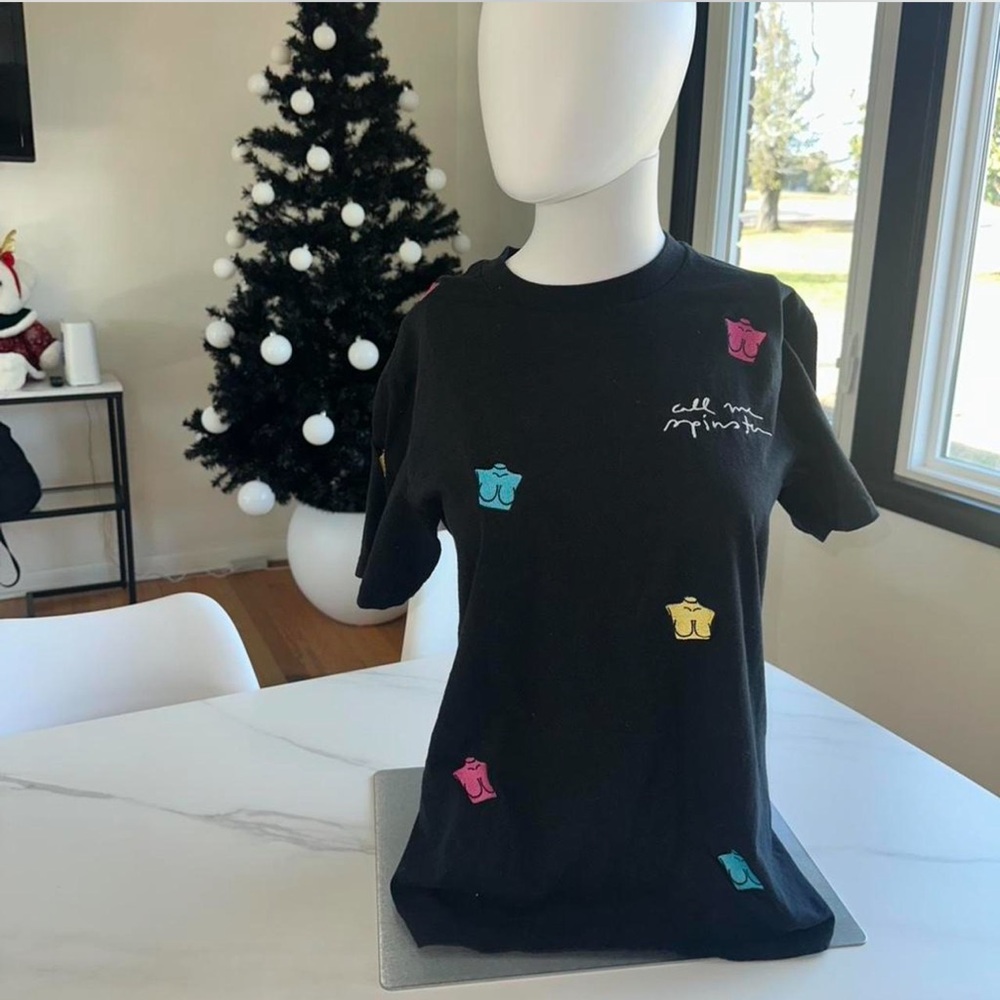 Black Graphic Tee